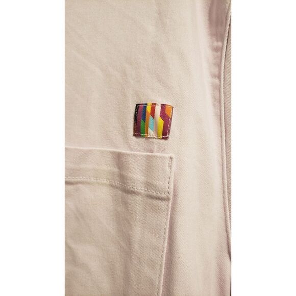 Pride Adult Plus Size XXL Short Sleeve Utility Romper Light Purple NWT - Picture 2 of 6